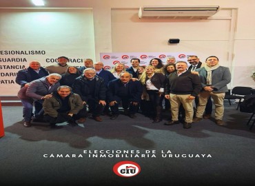 Nuevo presidente en la Cámara Inmobiliaria Uruguaya
