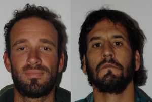 Martín Alvarez y Martín Picarelli, los ladrones del combustible.