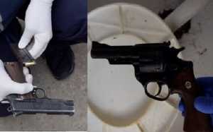 Aún resta saber el origen de la pistola; el revolver se confirmó que estaba denunciado como robado desde hace varios años.