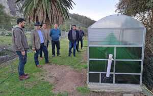 Biodigestor instalado en la ECFA