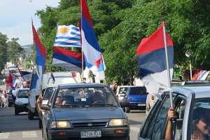 El domingo los frenteamplistas recorrerán Punta del Este y Maldonado en caravana.