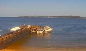 Comienzo del desembarque de cruceristas en el muelle de La Pastora