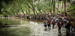 De enero a noviembre de 2023, casi medio millón de personas migrantes han cruzado la selva del Darién, entre Colombia y Panamá © Juan Carlos Tomasi/MSF.