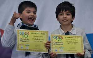 Tobías Rodríguez, cuando ganara siendo escolar, en 2016 una Olimpiada de Matemática.