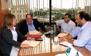 Los cuatro diputados que formalmente se declararon como bancada independiente del PN en la Cámara Baja.