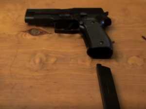 Pistola de aire comprimido (imagen meramente ilustrativa).