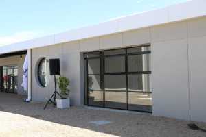 Parte del nuevo Corralón de Piriápolis que albergará además algunas oficinas.