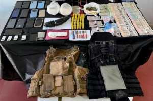 Parte de lo incautado en el mes de junio, cuando la operación "Pabellón XIII" llegó a su punto más alto.