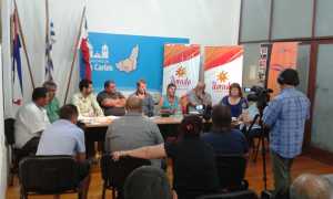 Autoridades presentaron la agenda del Carnaval carolino. 