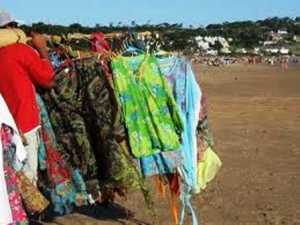 Venta ambulante en playas. 