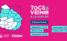 Tocó Venir 2026: UDELAR  le da la bienvenida a una nueva generación de estudiantes