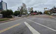 Vecinos piden soluciones para el cruce de peatones en Acuña de Figueroa y Roosevelt