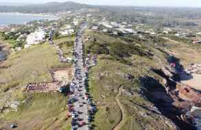 Concentración y caravana a la audiencia pública por el Complejo Residencial Punta Ballena
