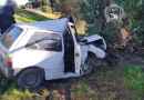 Falleció conductor que estrelló el coche que conducía contra un árbol cerca del peaje Solís