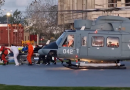 Desde alta mar tripulante de un pesquero fue aerotransportado a Maldonado con síntomas de infarto