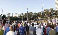 Hecho histórico: en Maldonado por primera vez niños argentinos juraron su bandera