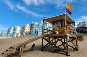 Guardavidas de Maldonado desde el viernes están desplegados en todas las playas