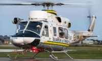 La Armada Nacional adquirió un nuevo helicóptero Bell 412 de la Guardia Costera de Italia