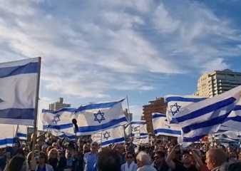 Masivo acto de apoyo al pueblo de Israel se realizó este martes en Punta del Este