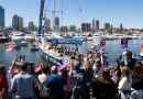 La regata Clipper Round the World zarpó este lunes desde Punta del Este rumbo a Sudáfrica