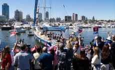 La regata Clipper Round the World zarpó este lunes desde Punta del Este rumbo a Sudáfrica