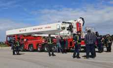 Comenzó capacitación a Bomberos que operarán unidad para combate de incendios en altura