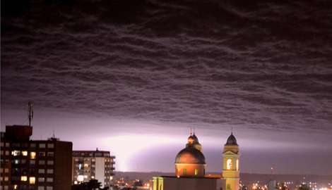 Aviso de INUMET: Tormentas fuertes y posterior formación de un ciclón extratropical